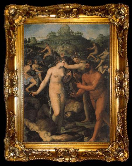 framed  ALLORI Alessandro Hercules Crowned by the Muses, ta009-2